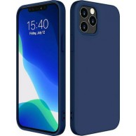 iNOS Soft Back Cover Σιλικόνης BLUE (iPhone 12 mini)